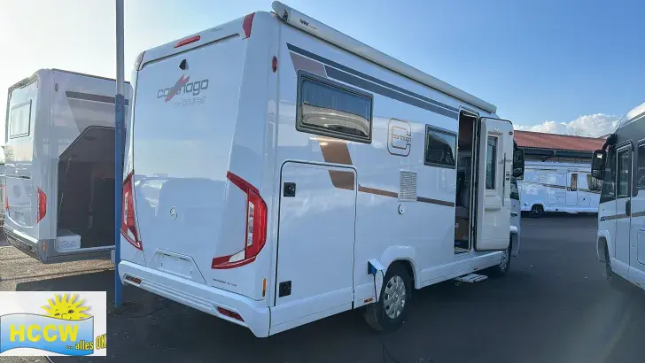 Schräg Hinten Carthago C2-tourer I 141 KB-LE lightweight 3.5t 3,5 t Zulassung