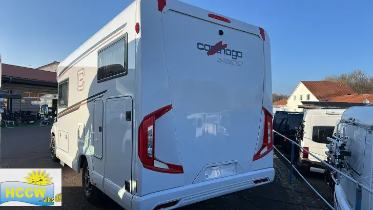 Schräg Hinten Carthago C1-tourer T 143 KB-LE comfort 4.2t ohne Hubbett