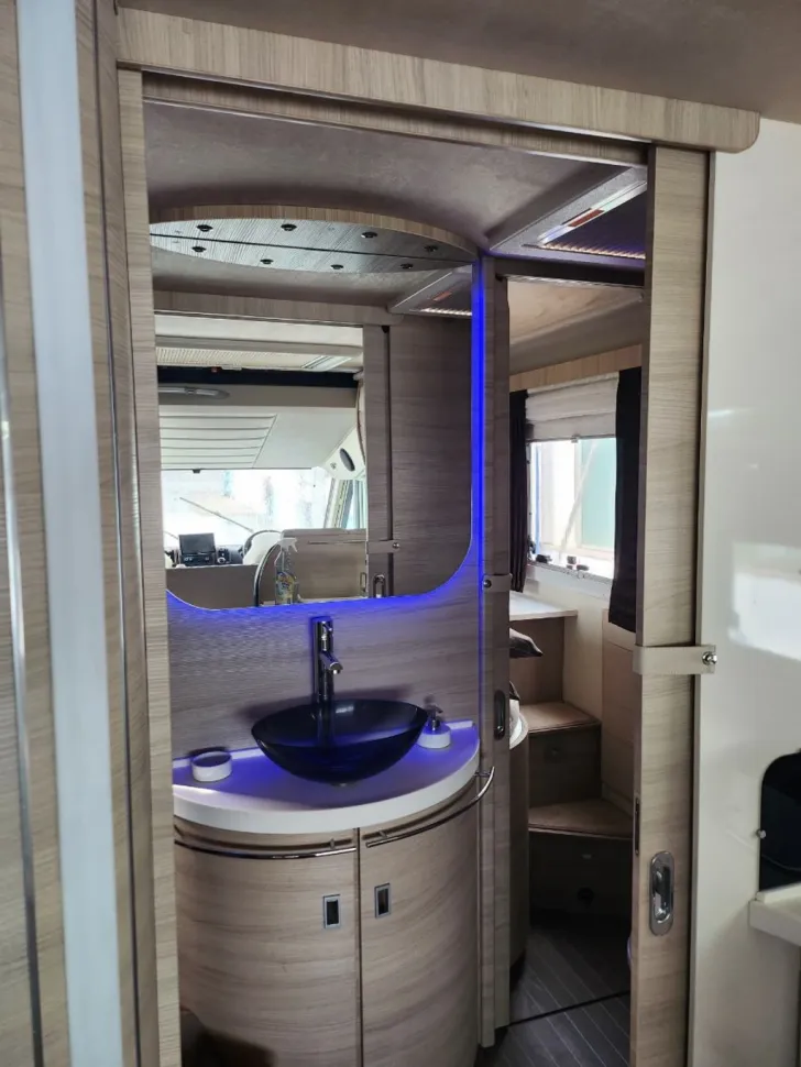 Grundriss Nacht Mobilvetta K-Yacht Tekno Line 79