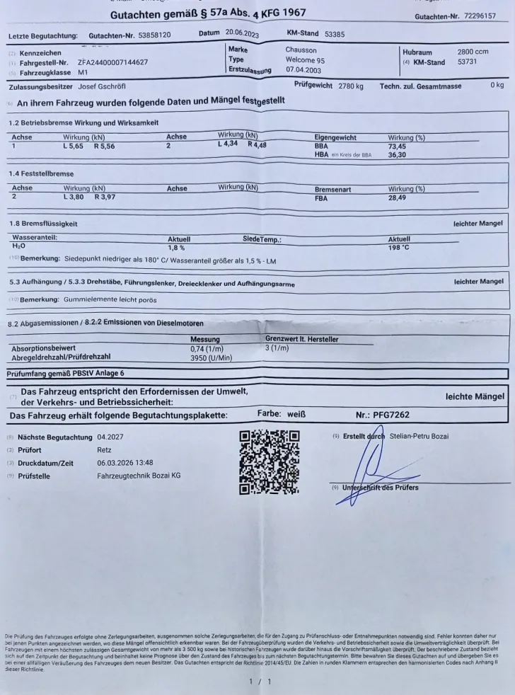Fahrzeugbild Chausson Welcome 95 Sehr guter Zustand, #9