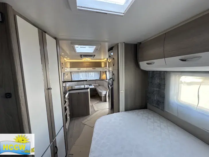 Sicht vorne-hinten Hobby Prestige 660 WFC