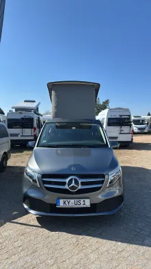 Frontal Vorne Mercedes-Benz MARCO POLO Markise + AHK + 2. Reifensatz