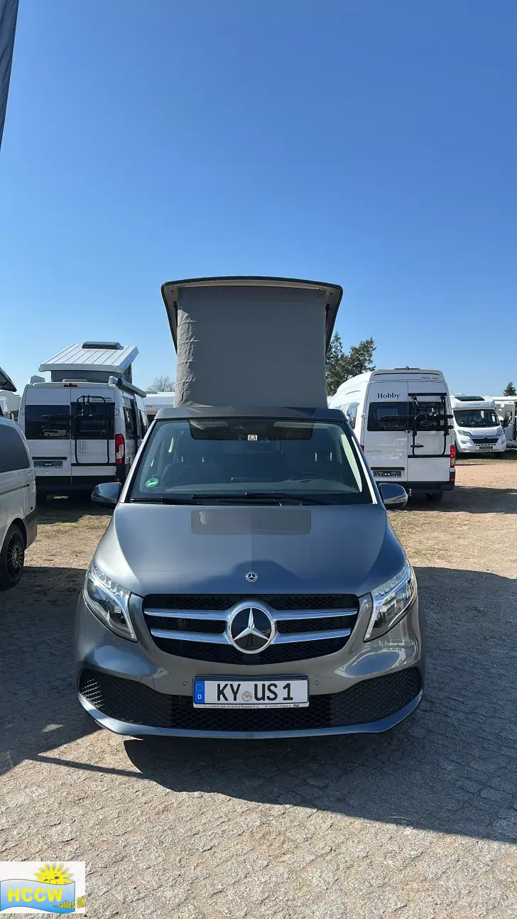 Frontal Vorne Mercedes-Benz MARCO POLO Markise + AHK + 2. Reifensatz