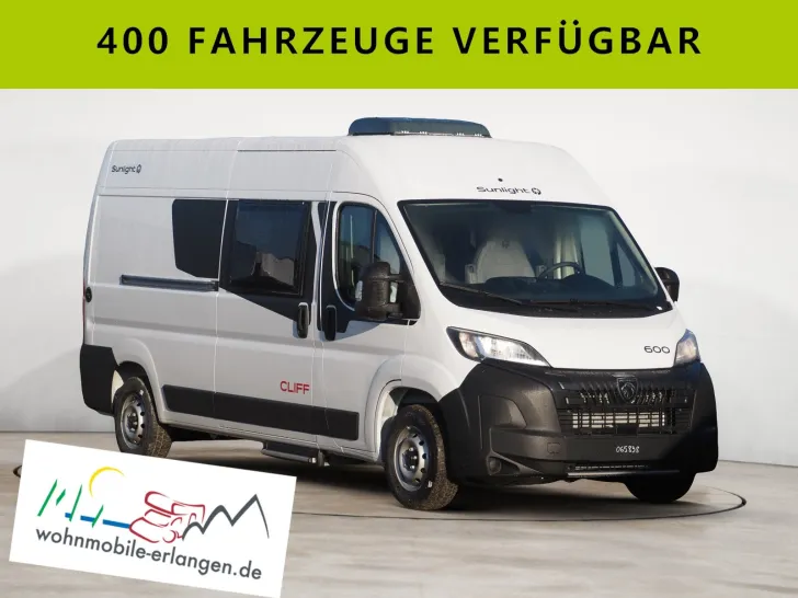 Fahrzeugbild Sunlight CLIFF 600 Modell 26, 3. Bett, Sonderpreis ! #1