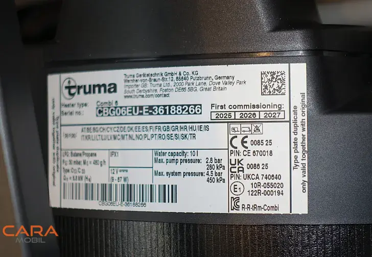 Fahrzeugbild Weinsberg CaraCompact 600 MEG EDITION [PEPPER] Verfügbar ab Oktober 2026 #29