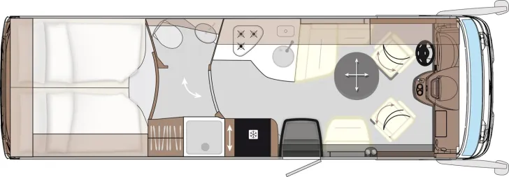 Grundriss Tag Concorde Credo 791 LI Ab November 2026