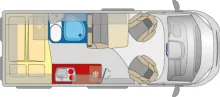 Grundriss Tag Pössl 2Win S Plus Fiat 140 PS LAST-EDITION-25 SALE