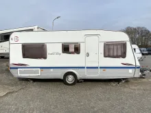 Seitlich TEC Travel King 535 TK Mover , TV-Antenne