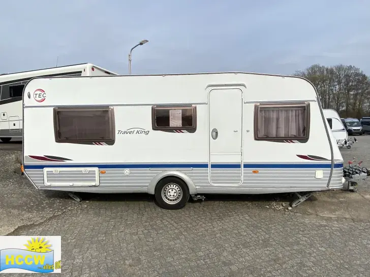 Seitlich TEC Travel King 535 TK Mover , TV-Antenne