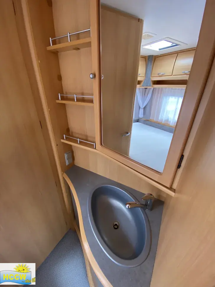 Toilette TEC Travel King 535 TK Mover , TV-Antenne