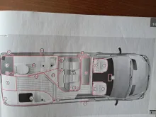 Grundriss Tag Mercedes-Benz Sprinter 318 CDI