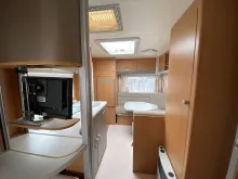 Sicht vorne-hinten Tabbert Rossini 450 HTD