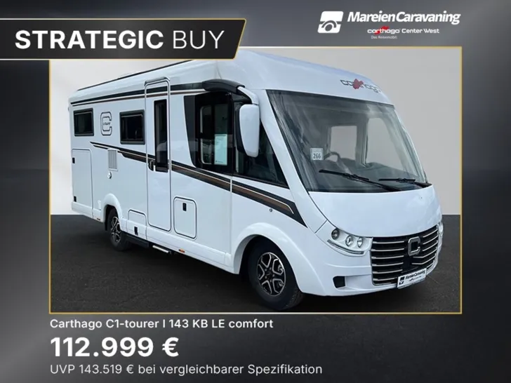 Fahrzeugbild Carthago C1-tourer I 143 KB LE comfort Fiat (266) #1