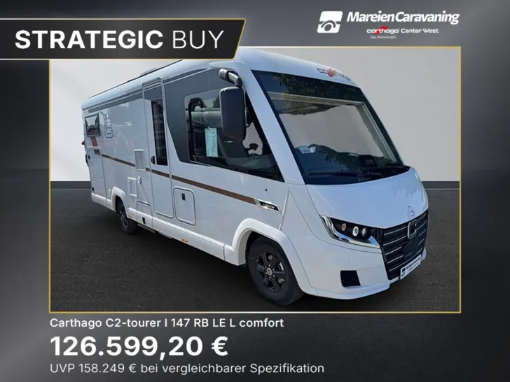 Fahrzeugbild Carthago C2-tourer I 147 RB LE L comfort Mercedes (262) #1