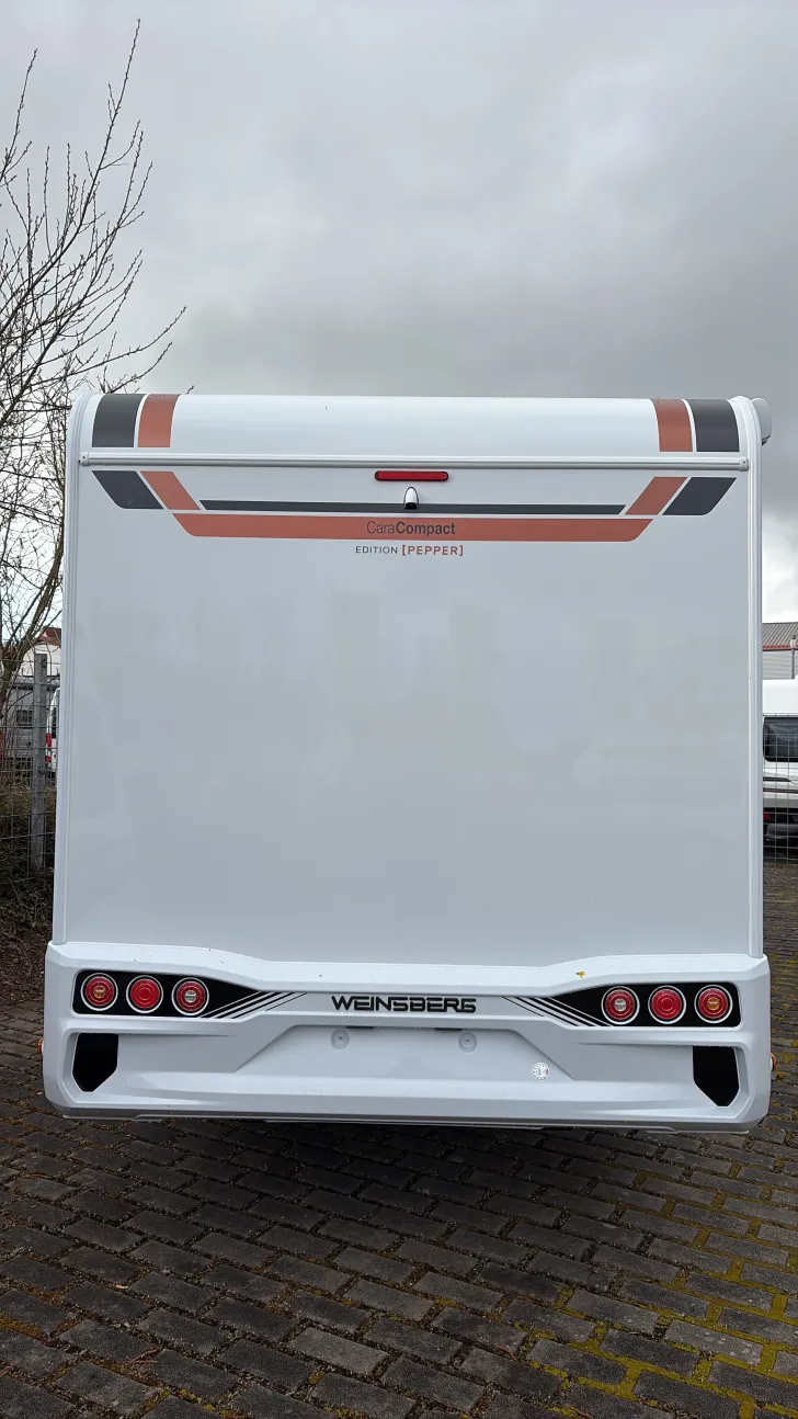 Frontal Hinten Weinsberg CaraCompact 600 MF Sofort verfügbar
