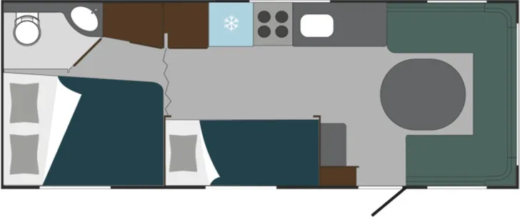 Grundriss Tag Polar Black Edition 650 FDC