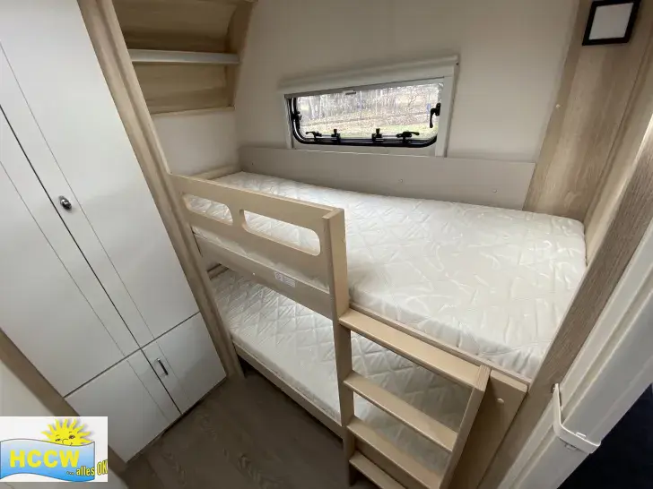 Etagenbetten Hobby De Luxe 545 KMF Auflastung inkl. Alufelgen