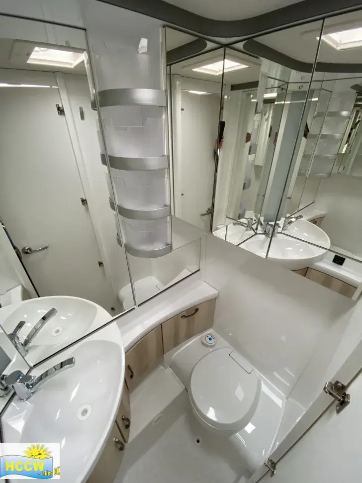 Toilette Hobby De Luxe 495 UL Auflastung 1.800 kg