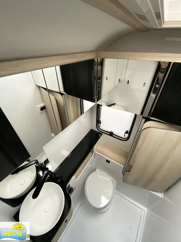 Toilette Hobby De Luxe 460 SFf Auflastung