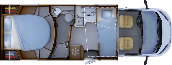 Nachtgrundriss Rapido 6F 686F