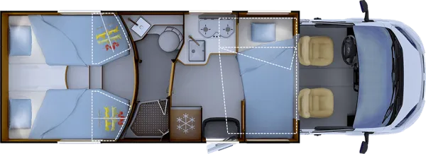 Nachtgrundriss Rapido 6F 666F R65