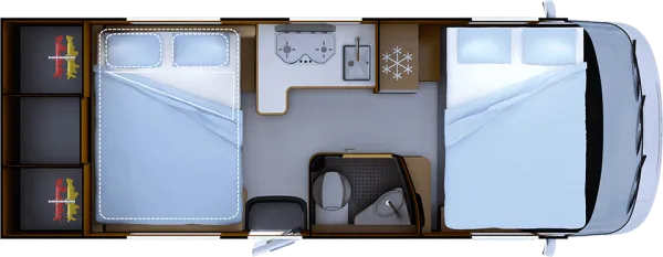 Nachtgrundriss Rapido 8F 854F