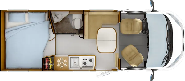 Tagesgrundriss Rapido C 03