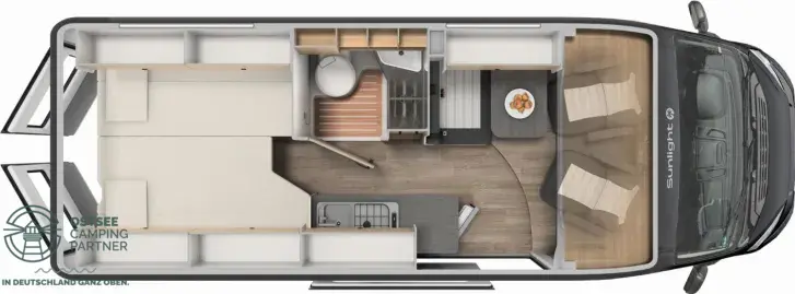 Grundriss Tag Sunlight Adventure Cliff 640 Automatik