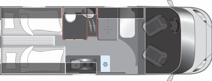 Grundriss Tag LMC Innovan Pure 640 Design Paket + Sicherheit Paket