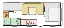 Grundriss Tag Adria Adora 573 PT Sehr gut