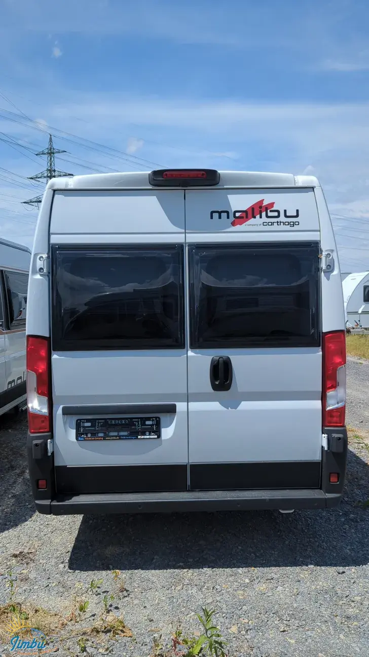 Schräg Hinten Malibu Van Comfort 640 LE charming GT skyview Fiat 140 PS / Automatik 2283