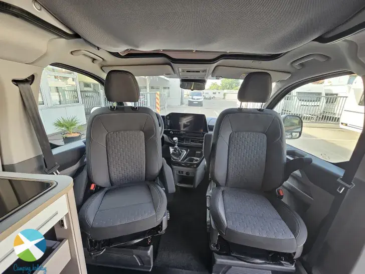 Sicht vorne-hinten Bürstner Copa C 500