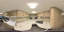 360° Innenansicht Forster VAN V 636 EBL Livin up, SOLAR, AHK, SAT, TV