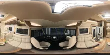 360° Innenansicht Mobilvetta Kea i90, MJ26, SAT, TV, SOLAR, LITHIUM, KLIMA