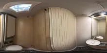 360° Innenansicht GIOTTILINE Compact CX66 Premiere, KLIMA, SOLAR, SAT, TV