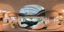360° Innenansicht LMC Cruiser 740 EL, MJ26, MARKISE - SOLAR