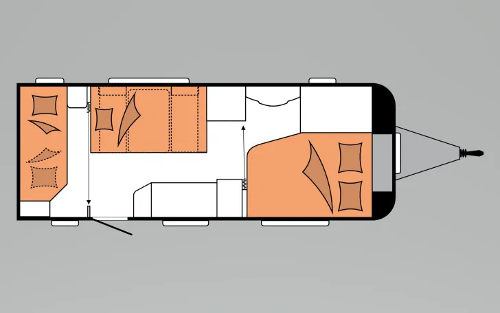 Fahrzeugbild Hobby De Luxe 540 KMFe IC-Line *Mover*Autrakpaket* #3