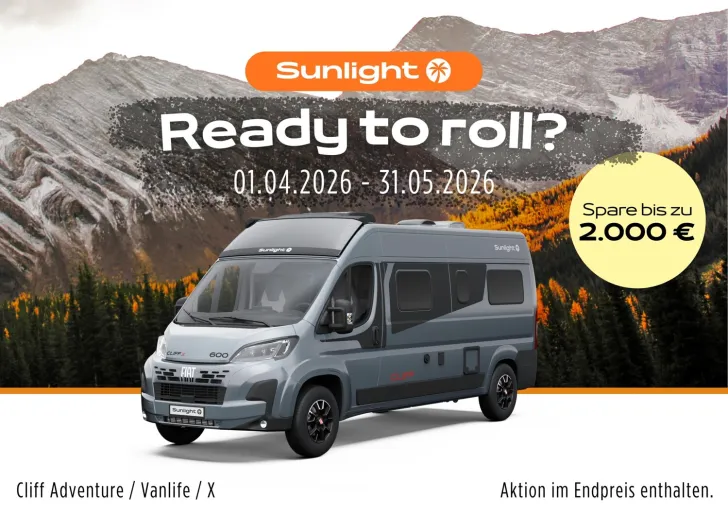 Fahrzeugbild Sunlight Cliff X 600 Keep on Rolling ! #3