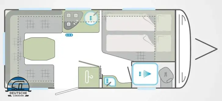 Fahrzeugbild Weinsberg CaraOne 450 FU Autark, Mover, Duschausbau #27