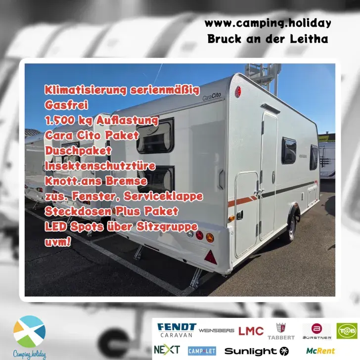 Frontal Vorne Weinsberg CaraCito 470 QDK