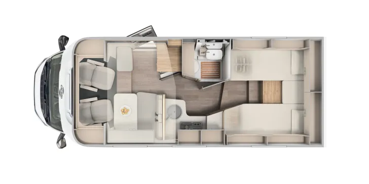 Fahrzeugbild Carado T338 pro+ *LED*Hubbett*Automatik* #3