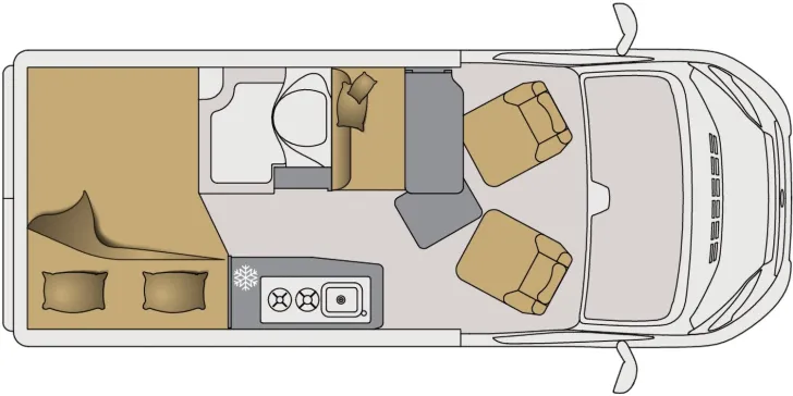 Grundriss Tag Mooveo Van 54DB Citroen