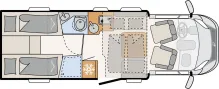 Fahrzeugbild Dethleffs Just Camp Teilintegriert T 7052 EBL Modell 2026 #15