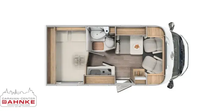 Grundriss Tag Carado VAN V132 Alufelgen*Automatik*Markise