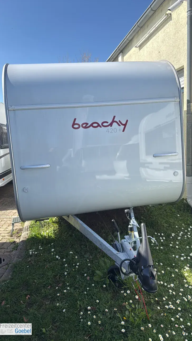 Frontal Vorne Hobby Beachy 420+ Auflastung 1200 kg