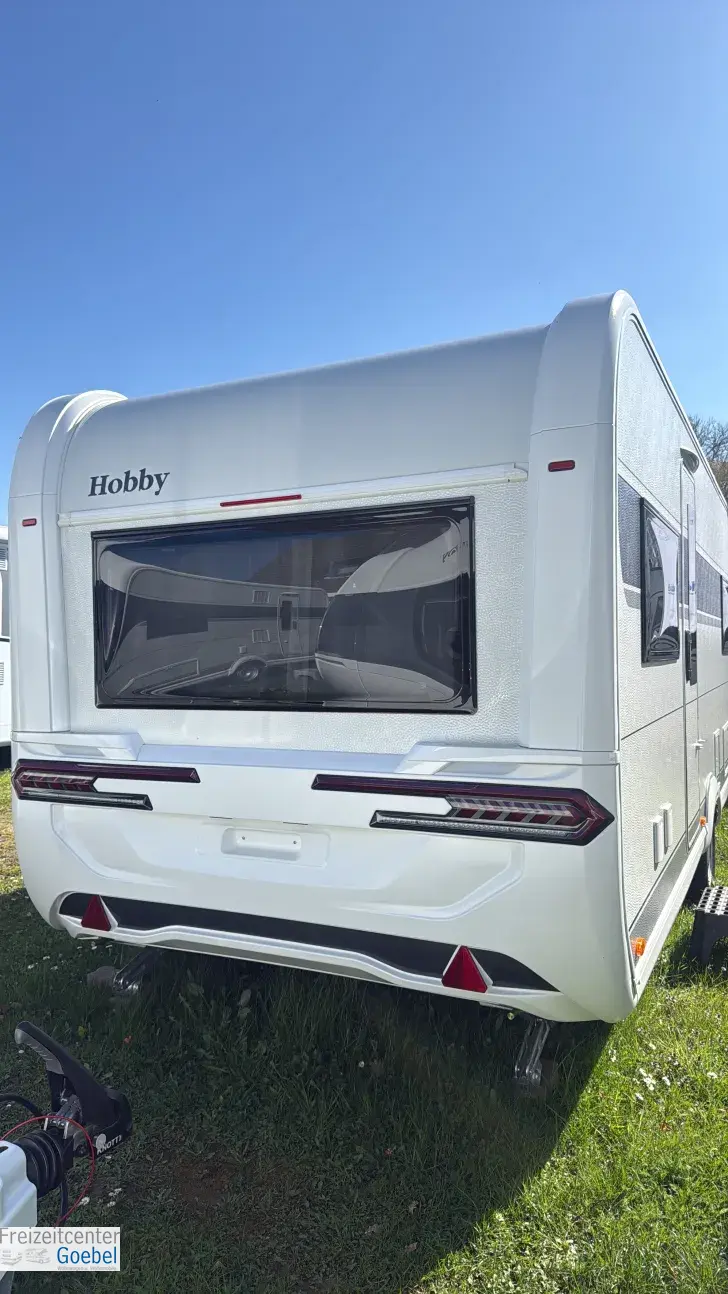 Frontal Hinten Hobby De Luxe 540 UL Auflastung 1800 kg