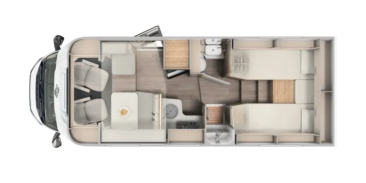 Fahrzeugbild Carado T447 pro+ *Hubbett* #3