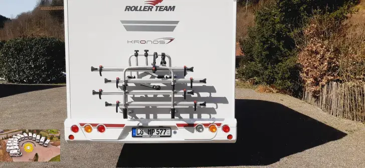 Fahrzeugbild Roller Team Kronos 285 P Solar, Rückfahrkamera, #9