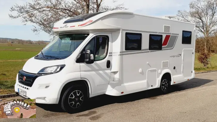 Fahrzeugbild Roller Team Kronos 285 P Solar, Rückfahrkamera, #1