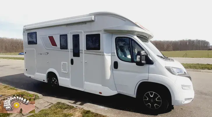 Fahrzeugbild Roller Team Kronos 285 P Solar, Rückfahrkamera, #3